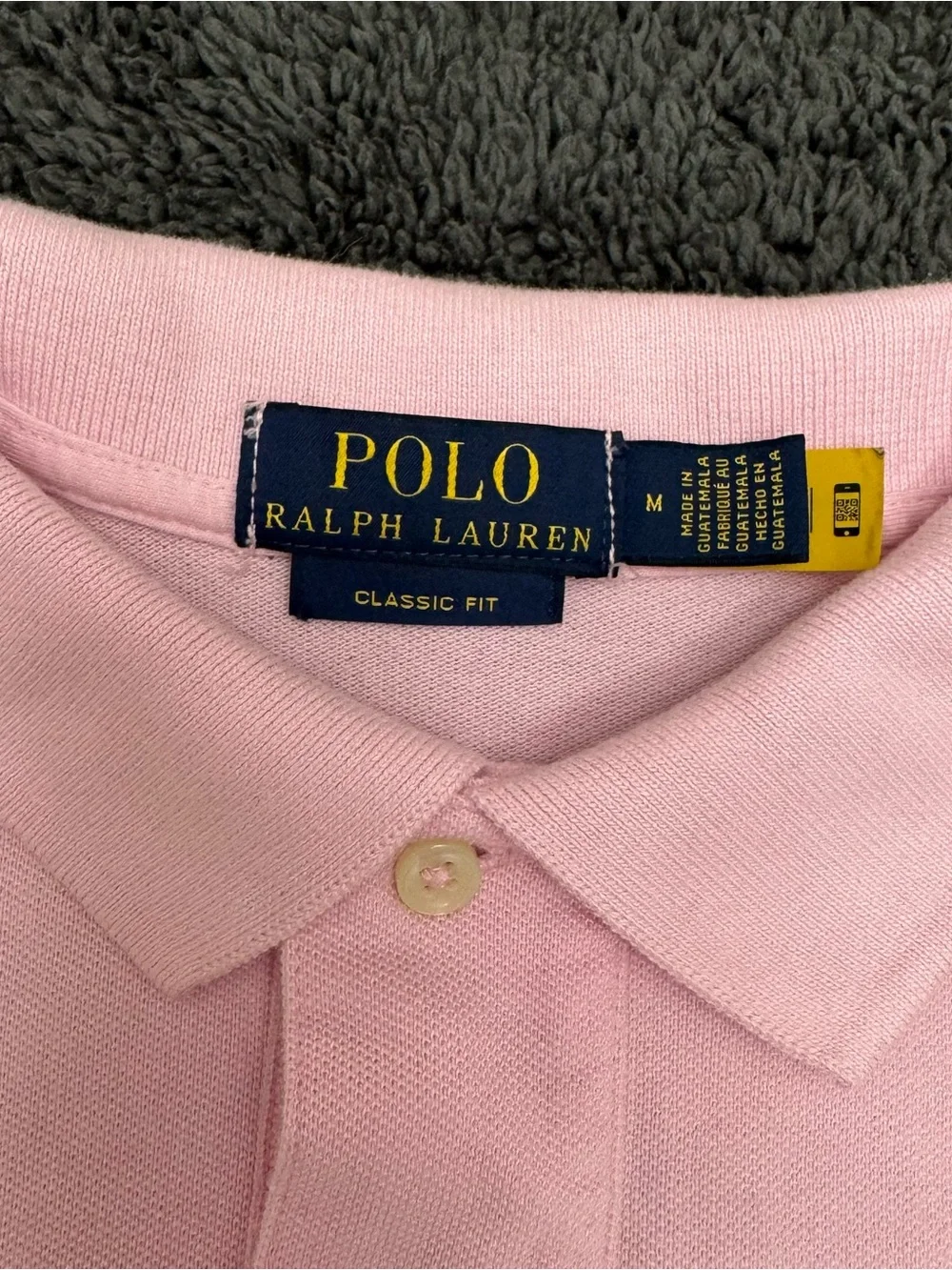 Polo Ralph Lauren Men's Pink Classic Fit Short Sleeve Polo Shirt Size Medium